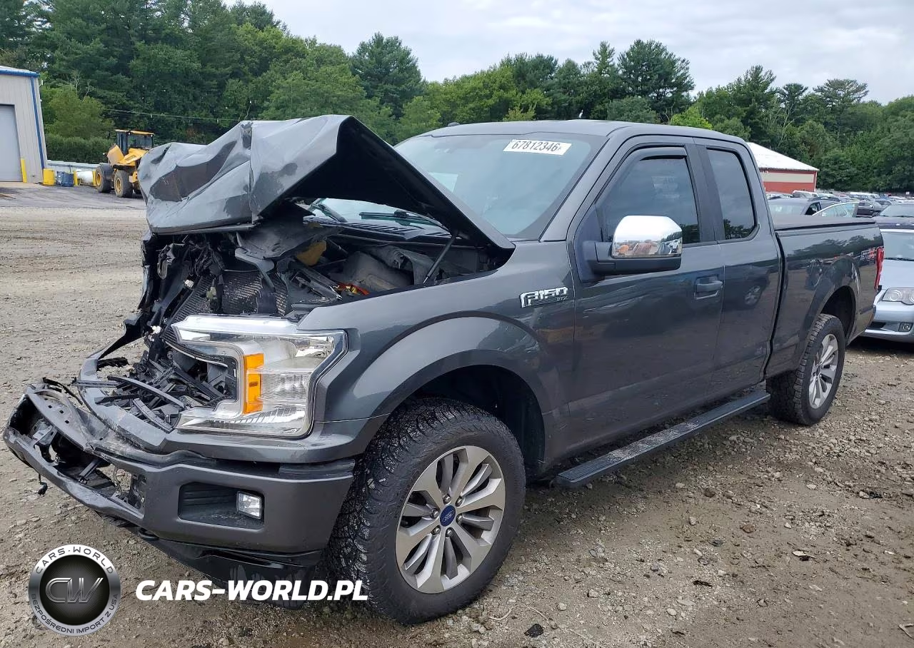 2018 Ford F150 Super Cab VIN:1FTFX1E55JFA84735 - 1
