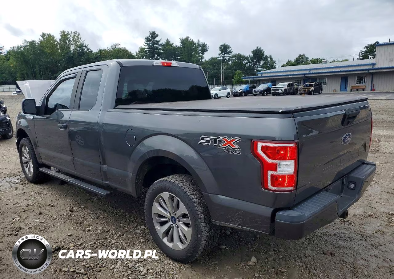 2018 Ford F150 Super Cab VIN:1FTFX1E55JFA84735 - 2