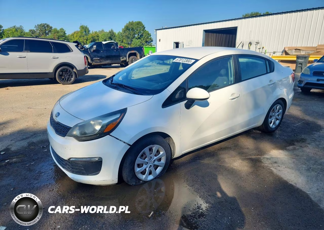 2017 Kia Rio Lx VIN:KNADM4A37H6048011 - 1