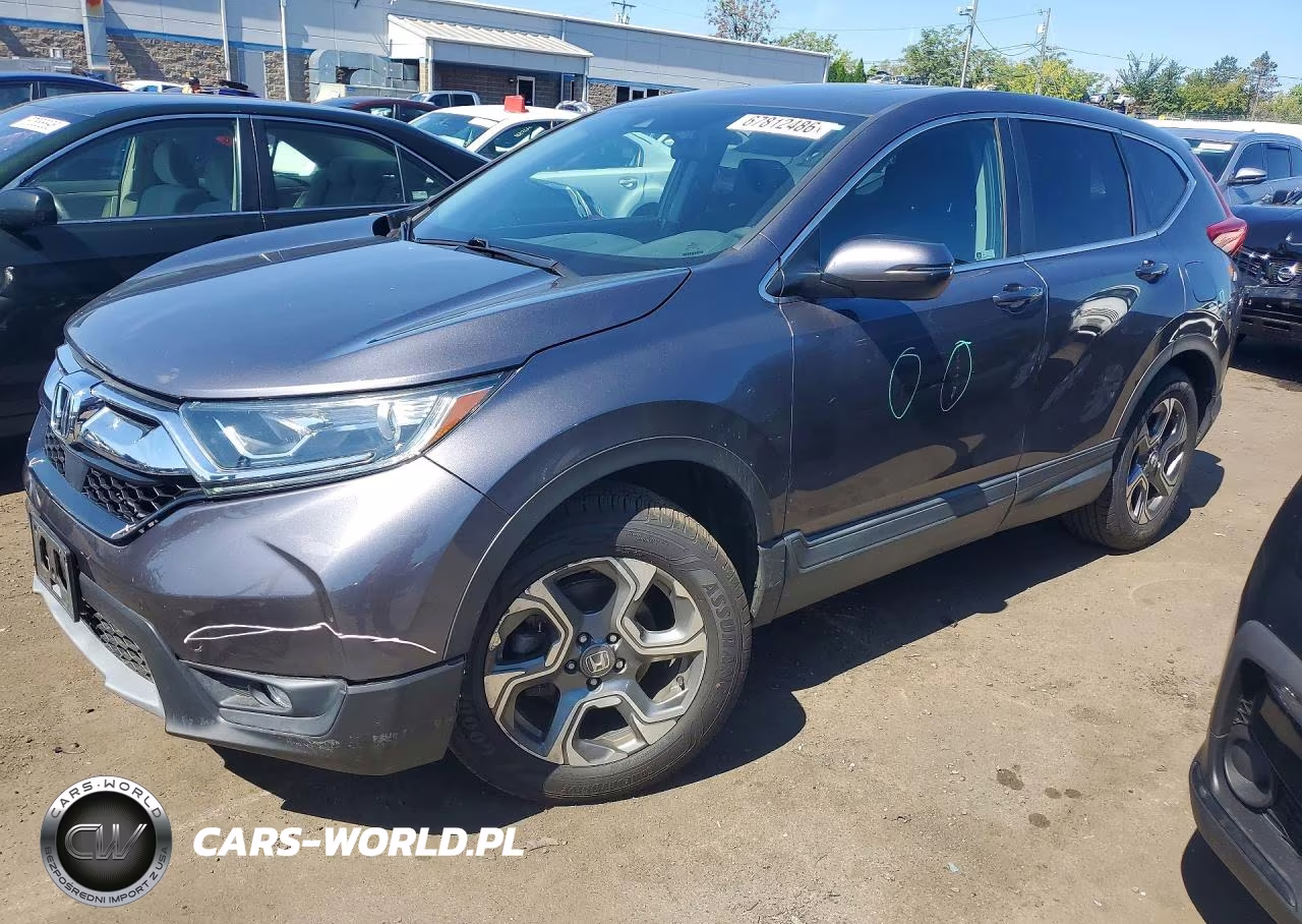2019 Honda Cr-V Ex VIN:2HKRW2H59KH617792 - 1