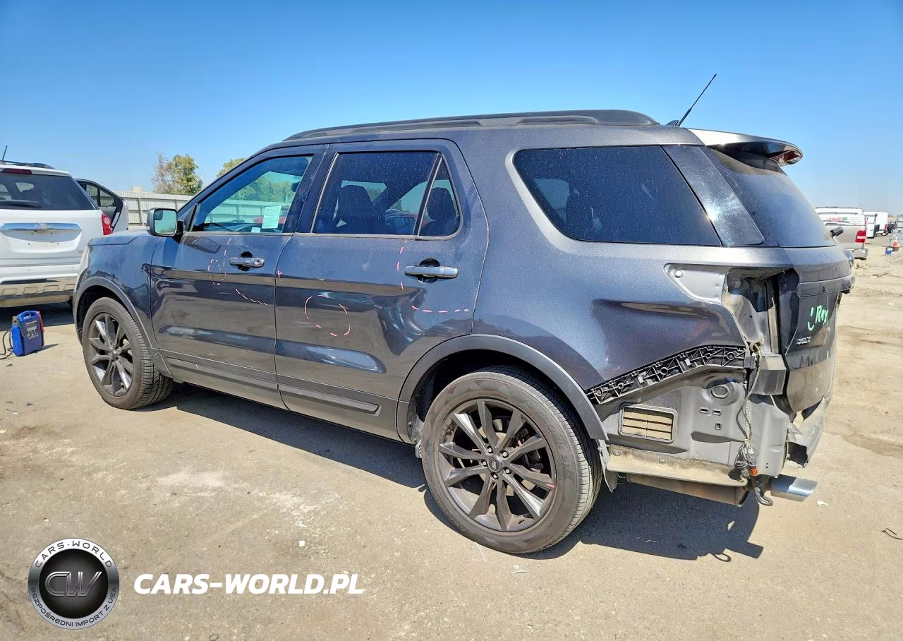 2018 Ford Explorer Xlt VIN:1FM5K7D89JGA36203 - 2