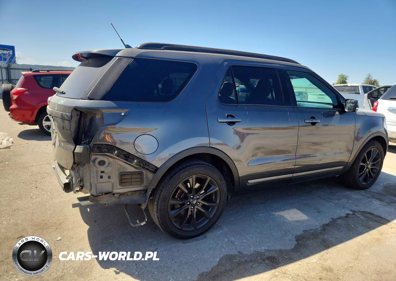 2018 Ford Explorer Xlt VIN:1FM5K7D89JGA36203 - 3