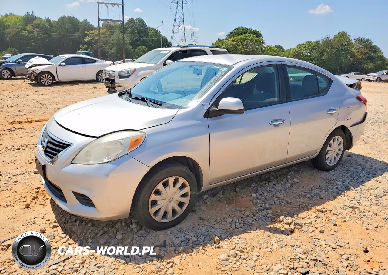2012 Nissan Versa 1.6 S VIN:3N1CN7AP8CL805256 - 1