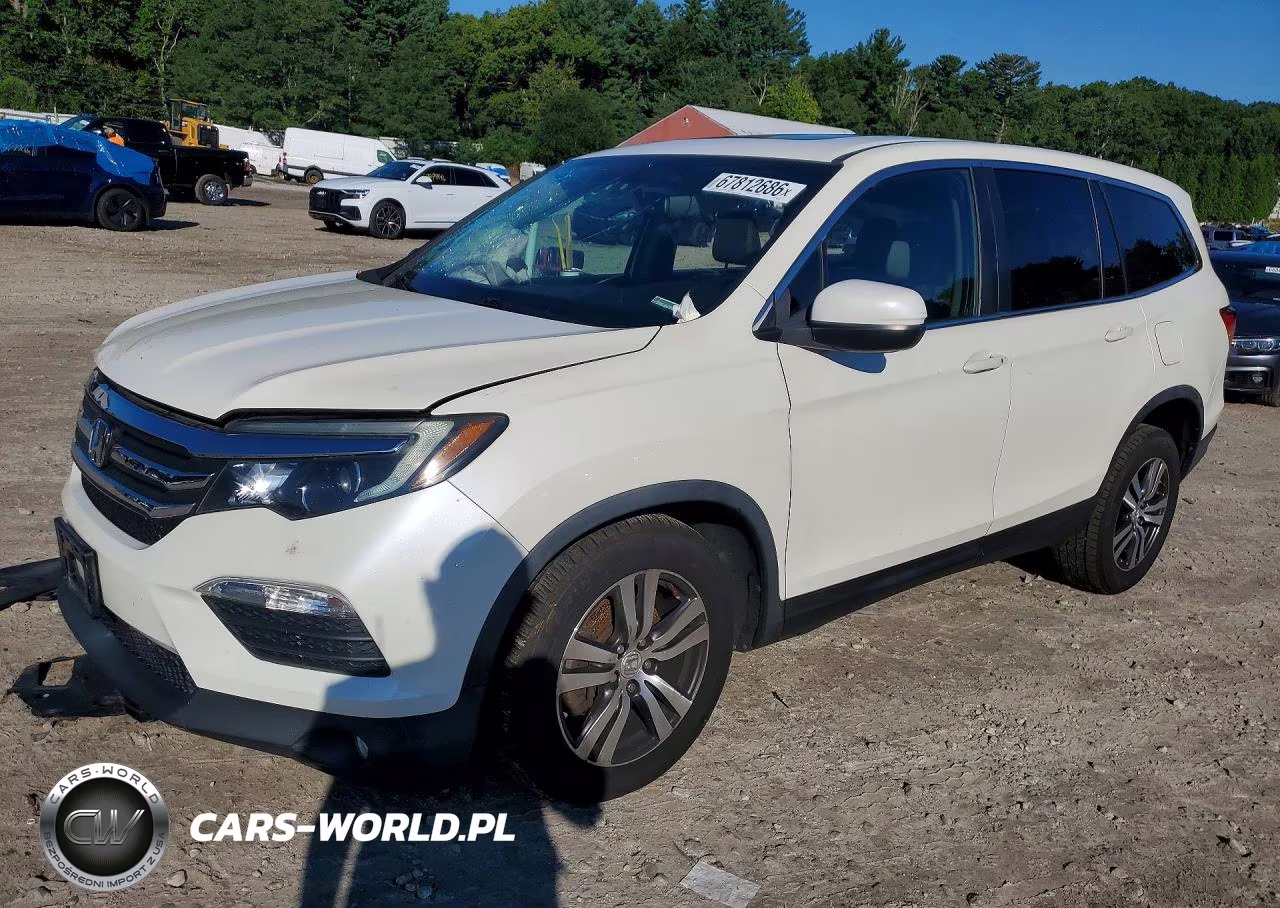 2016 Honda Pilot Exl VIN:5FNYF6H58GB038382 - 1