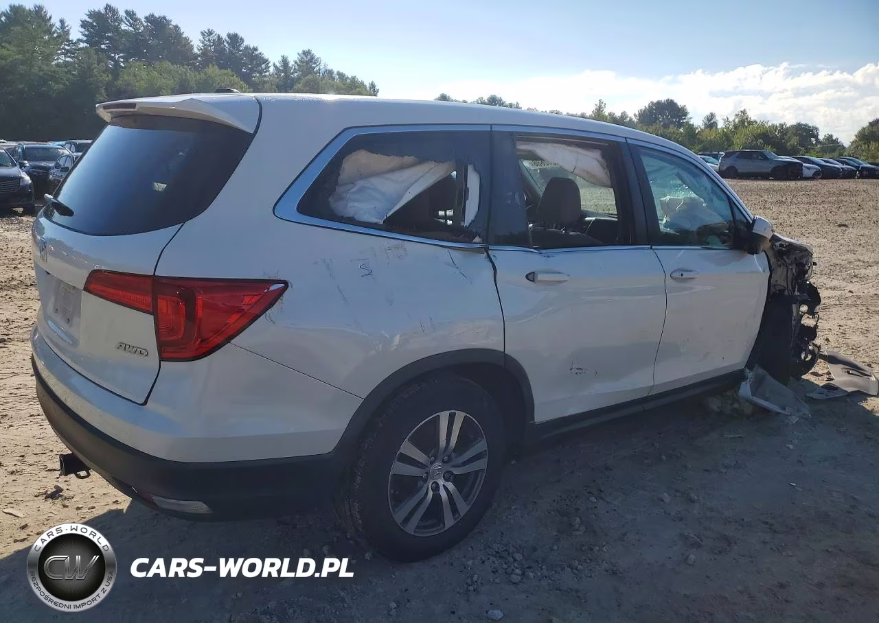 2016 Honda Pilot Exl VIN:5FNYF6H58GB038382 - 3