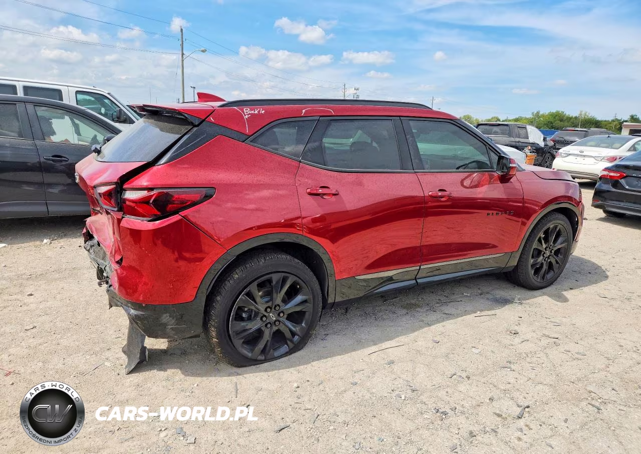 2021 Chevrolet Blazer Rs VIN:3GNKBKRS7MS555987 - 3
