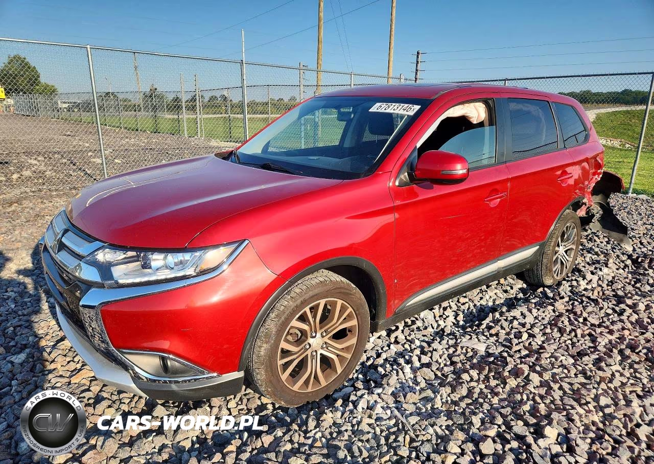 2018 Mitsubishi Outlander Se VIN:JA4AD3A33JZ011357 - 1