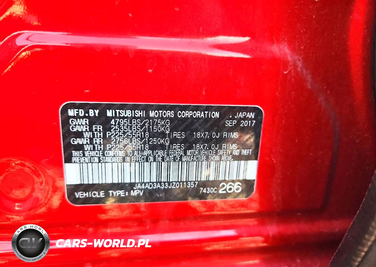 2018 Mitsubishi Outlander Se VIN:JA4AD3A33JZ011357 - 12