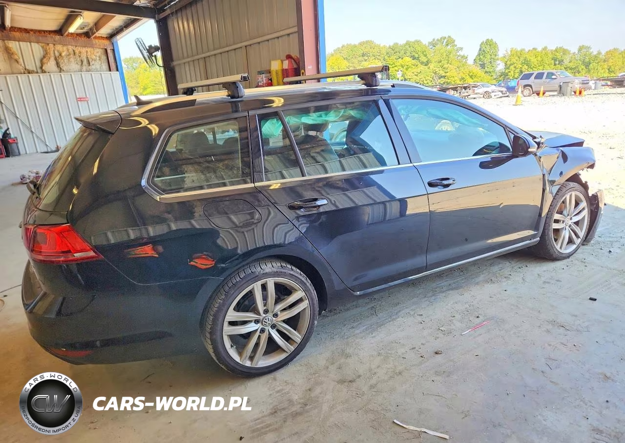 2015 Volkswagen Golf Sportwagen S VIN:3VWC17AU1FM517752 - 3