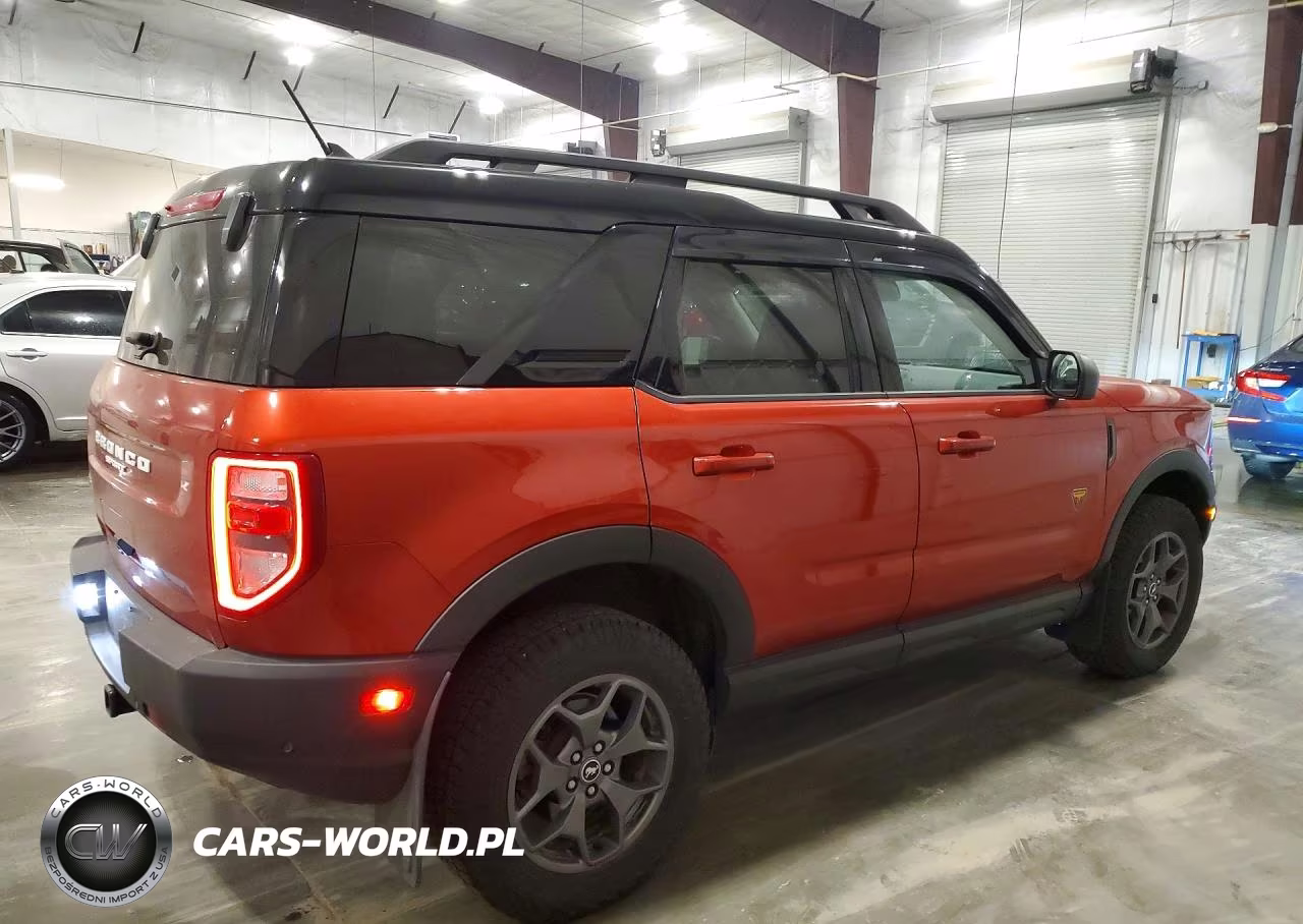 2022 Ford Bronco Sport Badlands VIN:3FMCR9D95NRD70668 - 3