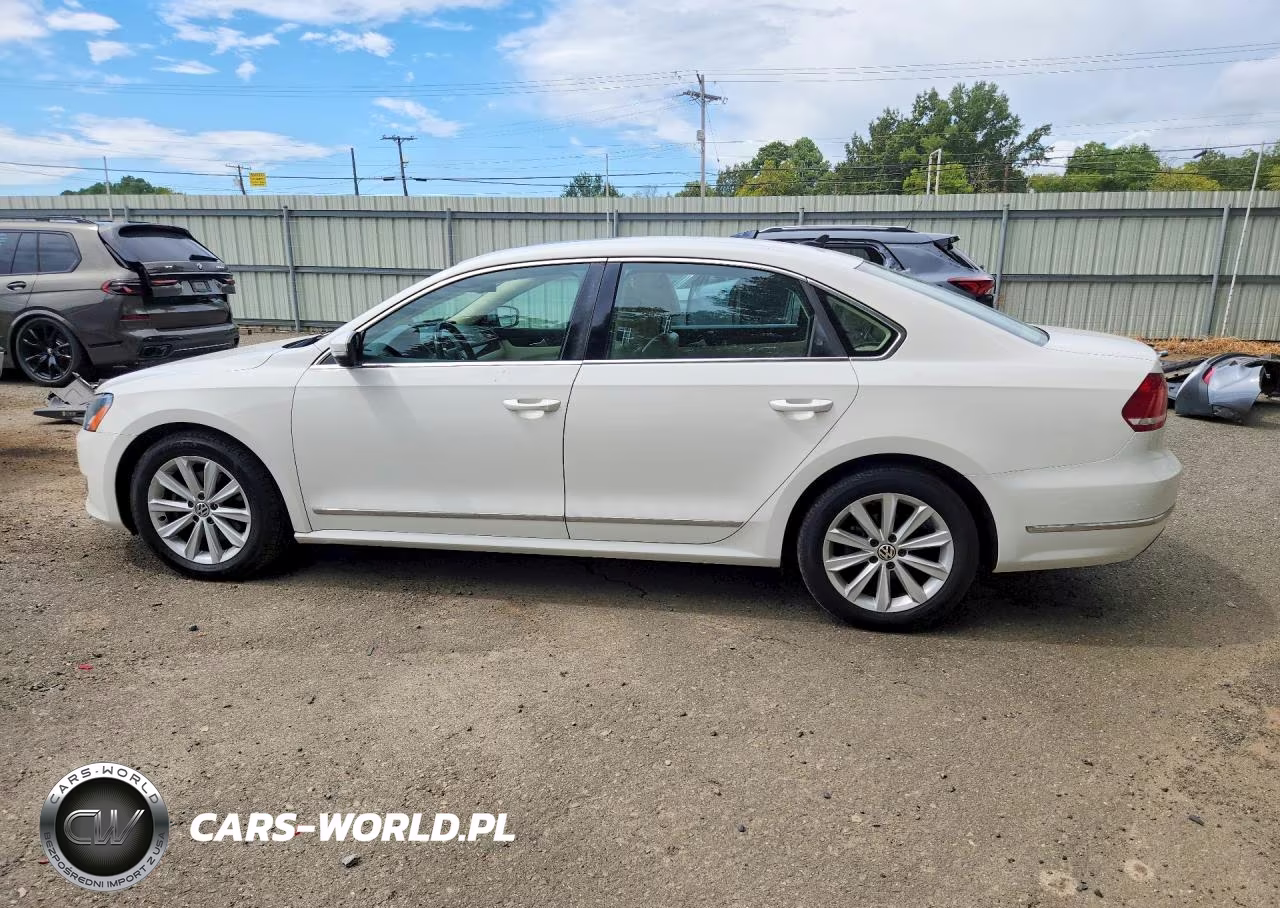 2013 Volkswagen Passat Sel VIN:1VWCH7A30DC100706 - 2