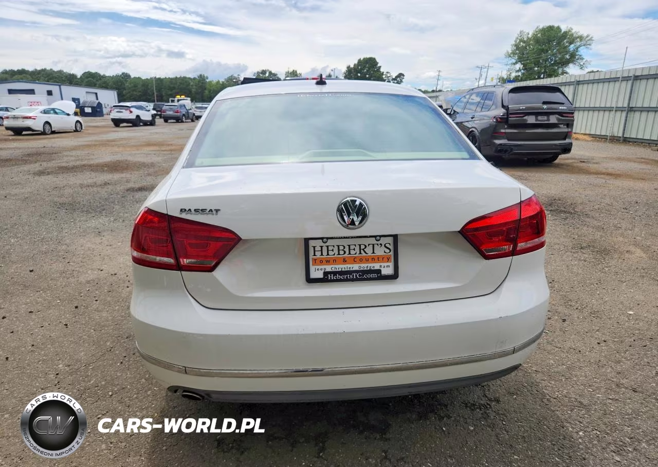 2013 Volkswagen Passat Sel VIN:1VWCH7A30DC100706 - 6