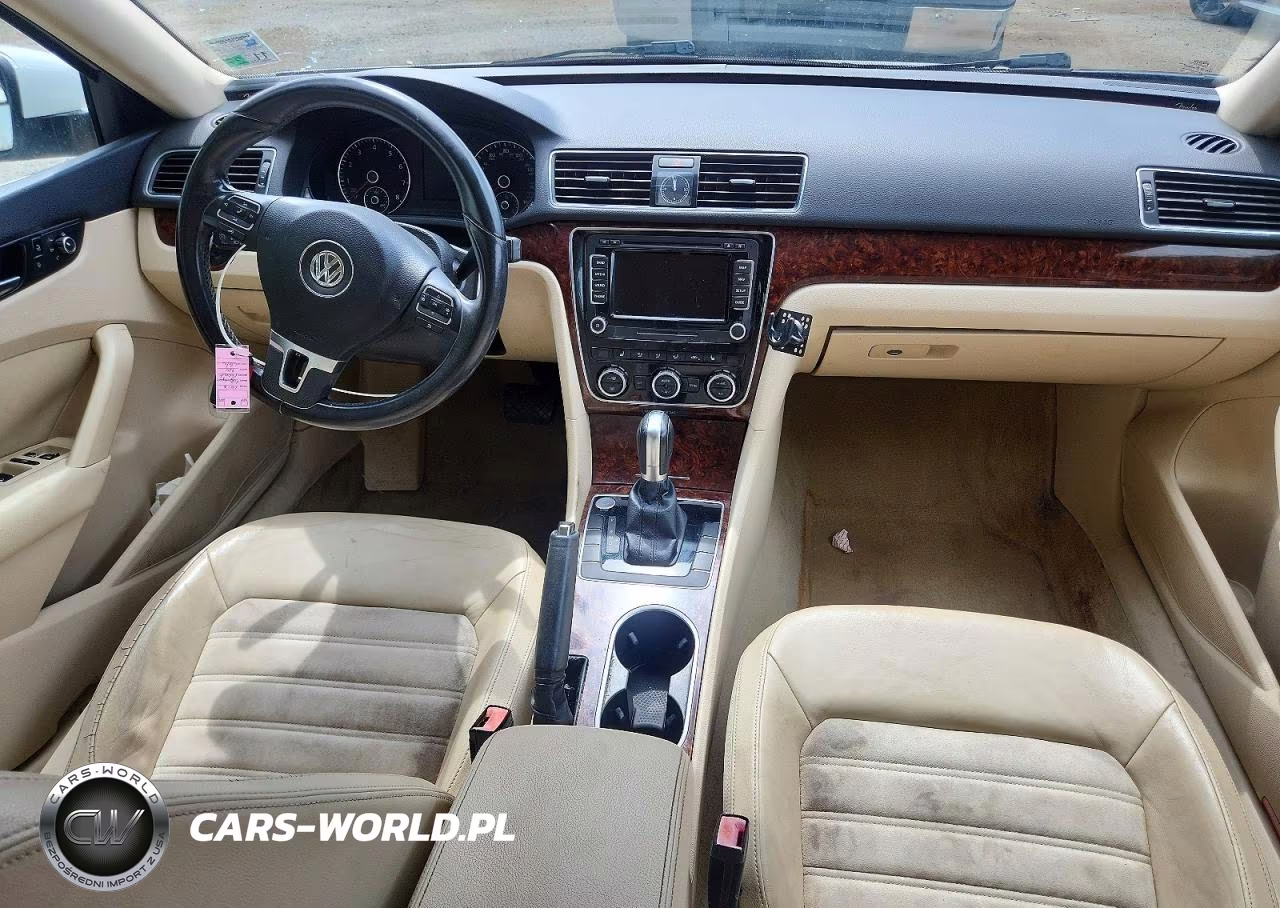2013 Volkswagen Passat Sel VIN:1VWCH7A30DC100706 - 8