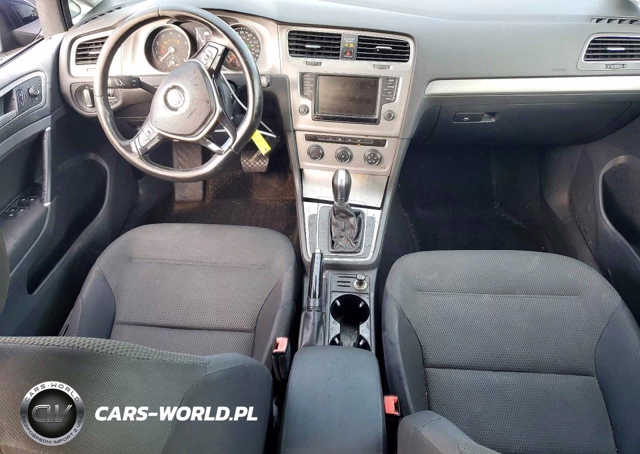 2016 Volkswagen Golf Sportwagen S VIN:3VWC17AU1GM501004 - 8