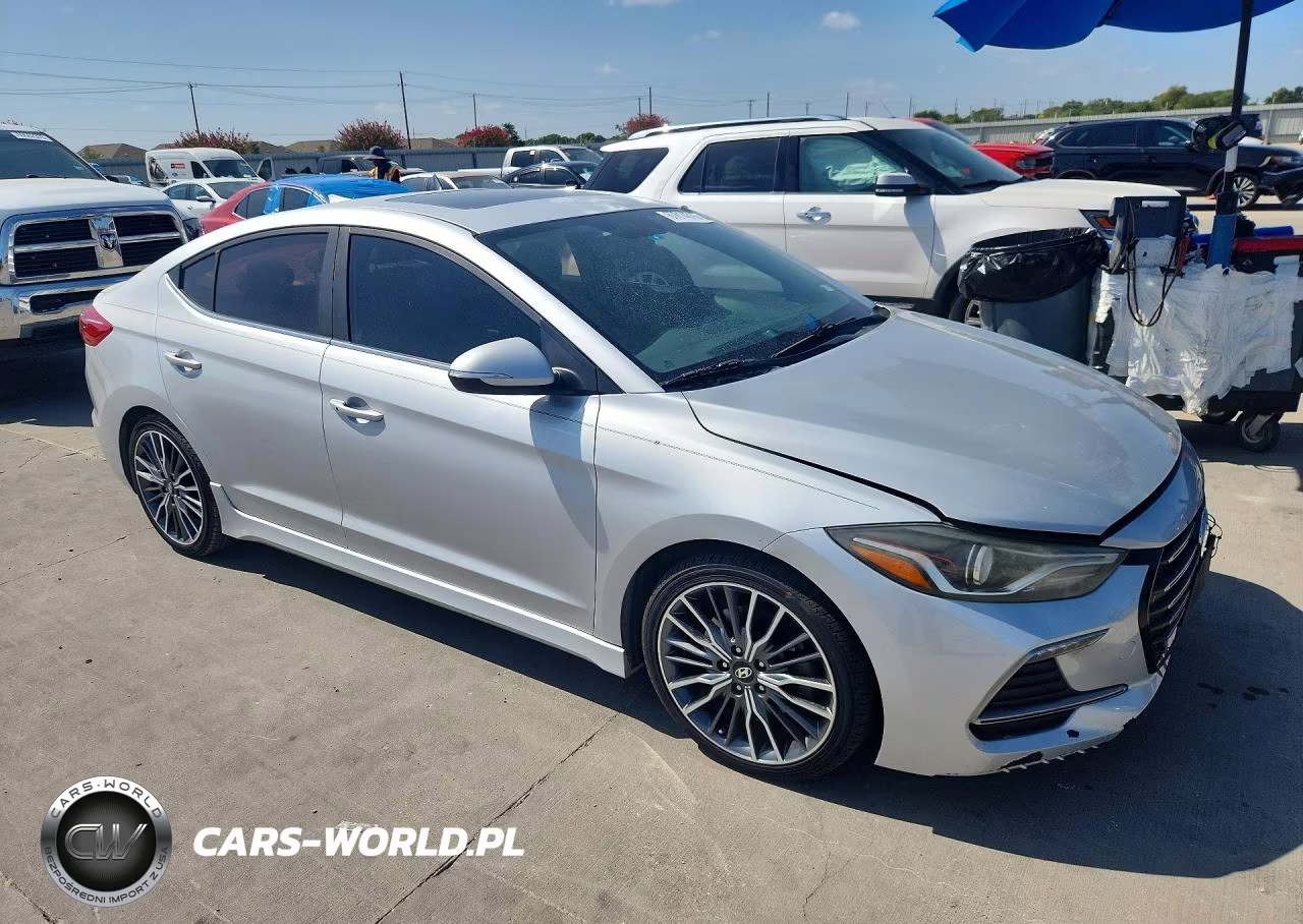 2018 Hyundai Elantra Sport VIN:KMHD04LB6JU545826 - 4
