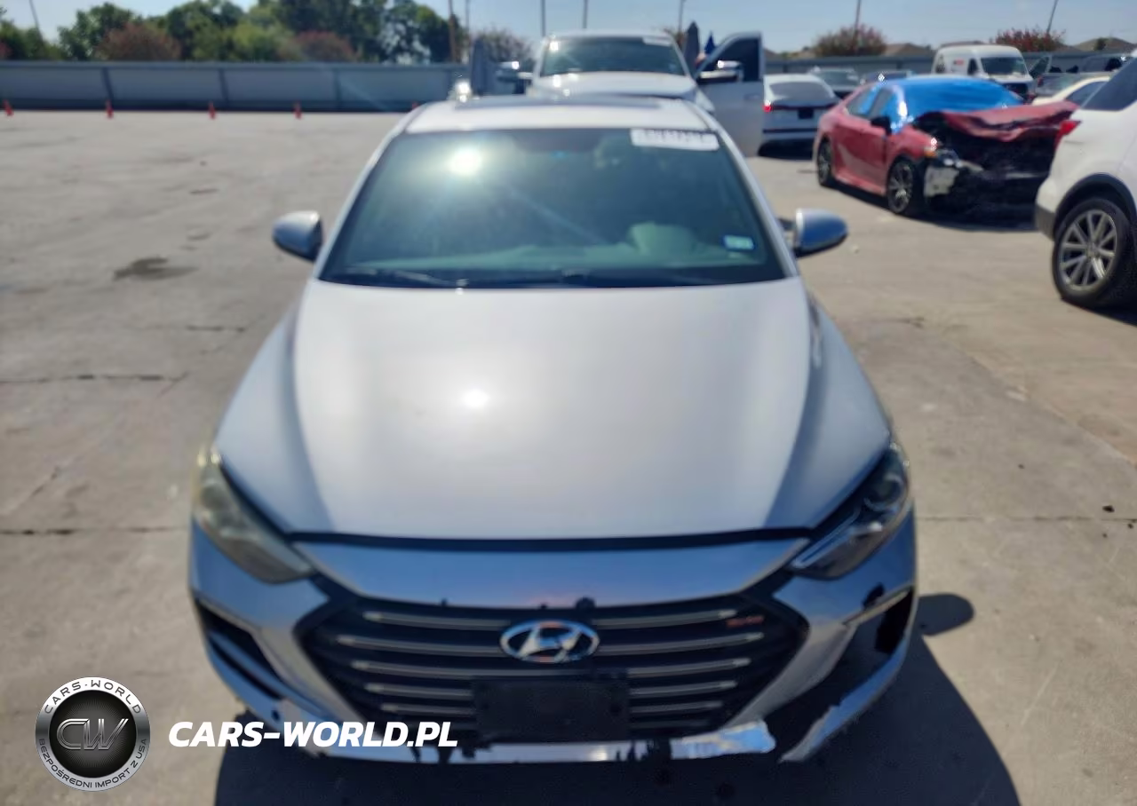 2018 Hyundai Elantra Sport VIN:KMHD04LB6JU545826 - 5