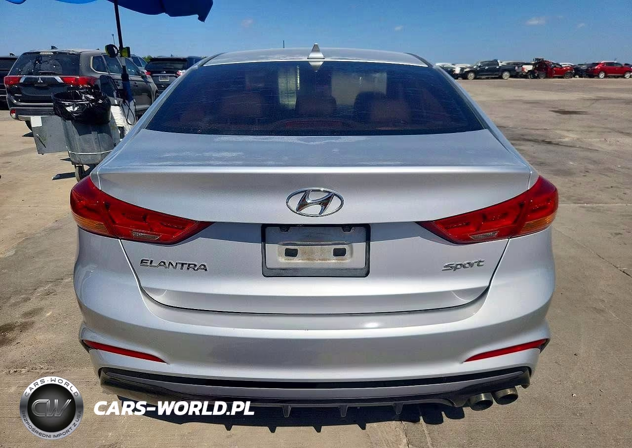 2018 Hyundai Elantra Sport VIN:KMHD04LB6JU545826 - 6