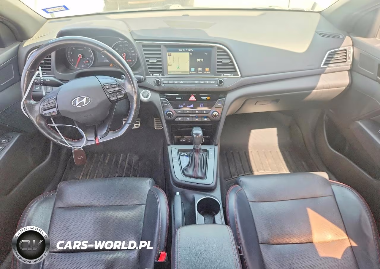 2018 Hyundai Elantra Sport VIN:KMHD04LB6JU545826 - 8