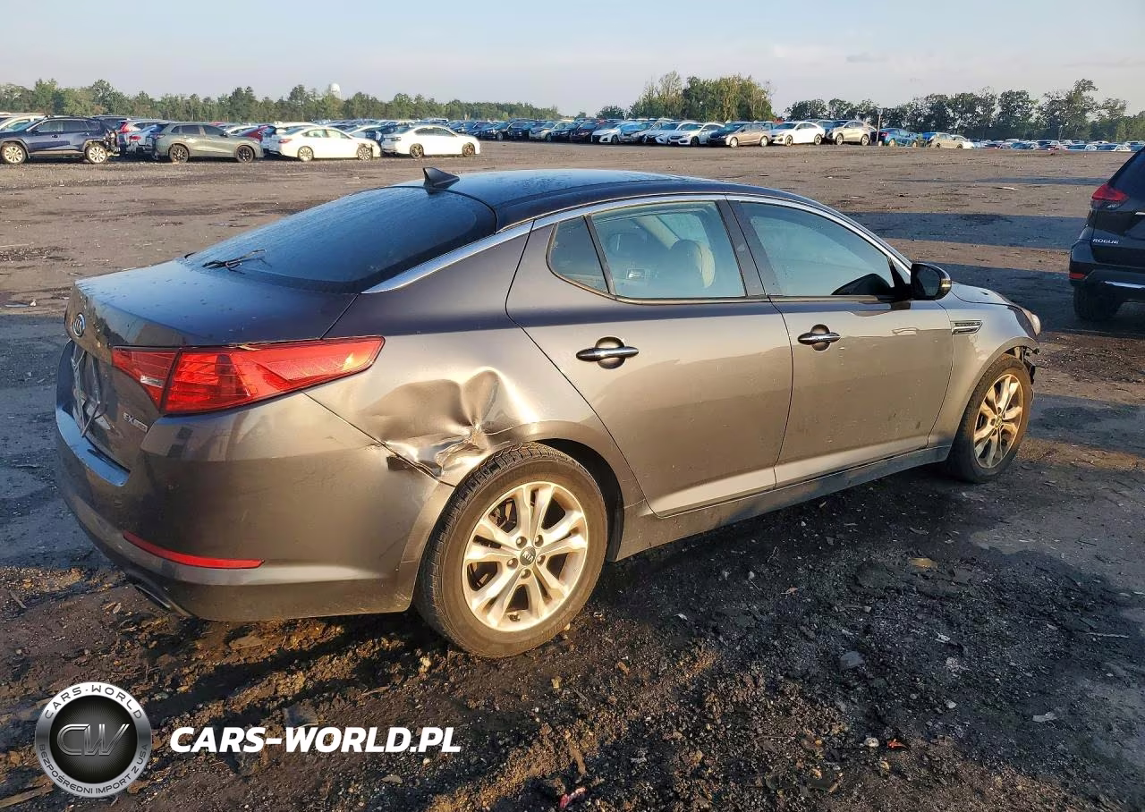 2011 Kia Optima Ex Turbo VIN:KNAGN4A65B5146424 - 3