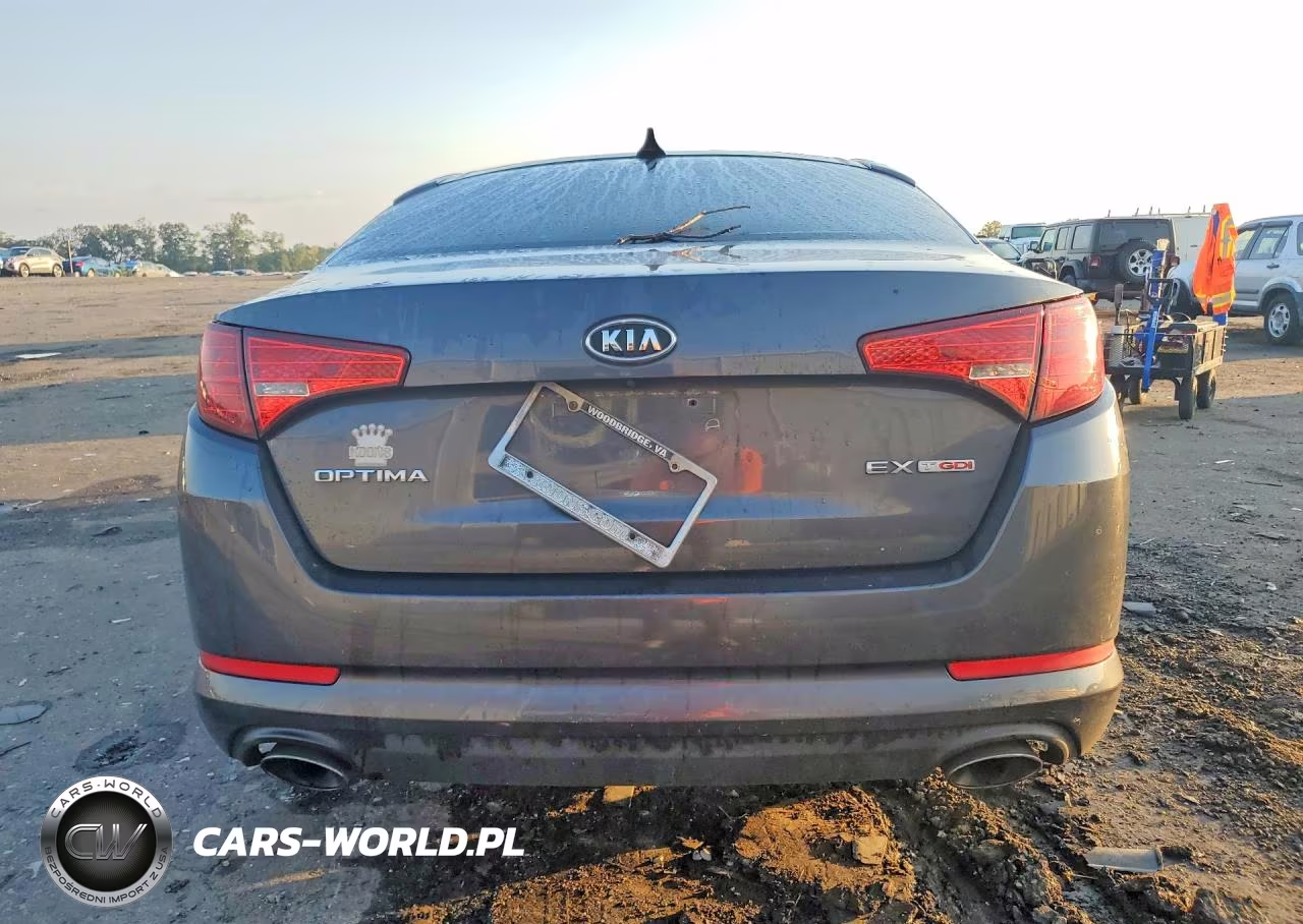 2011 Kia Optima Ex Turbo VIN:KNAGN4A65B5146424 - 6