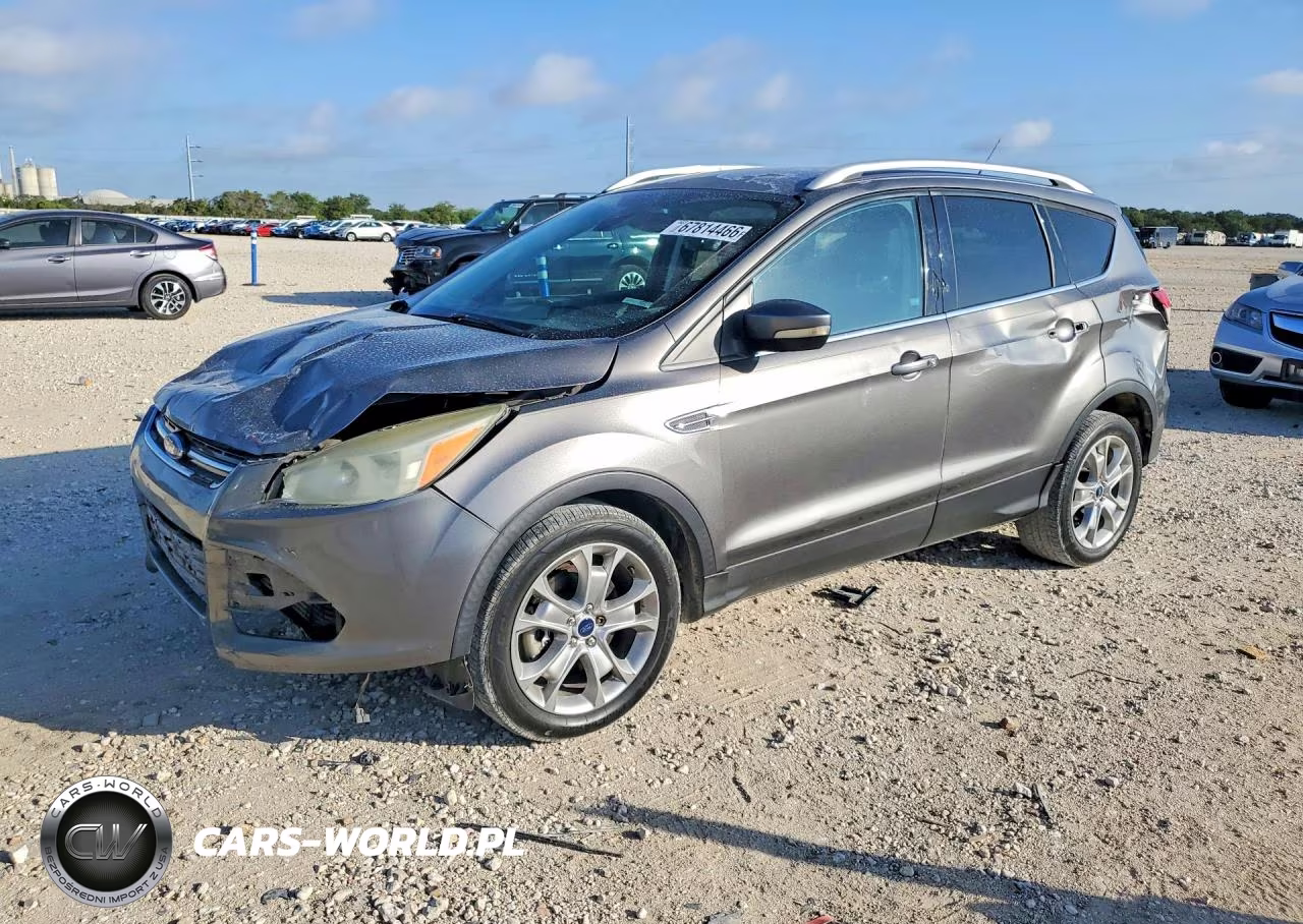 2014 Ford Escape Titanium VIN:1FMCU0J9XEUB45573 - 1