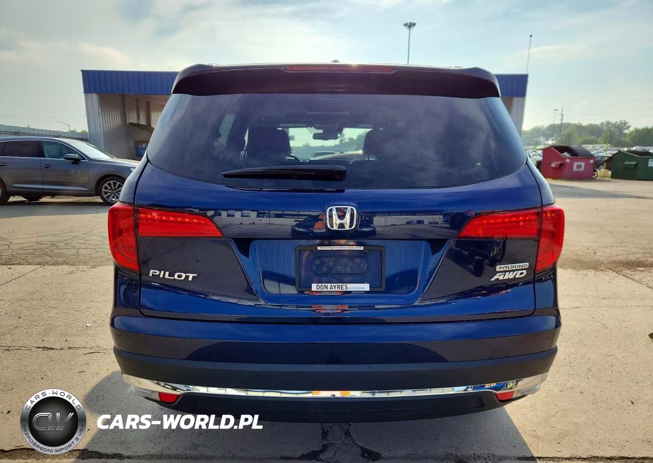 2016 Honda Pilot Touring VIN:5FNYF6H9XGB014006 - 6