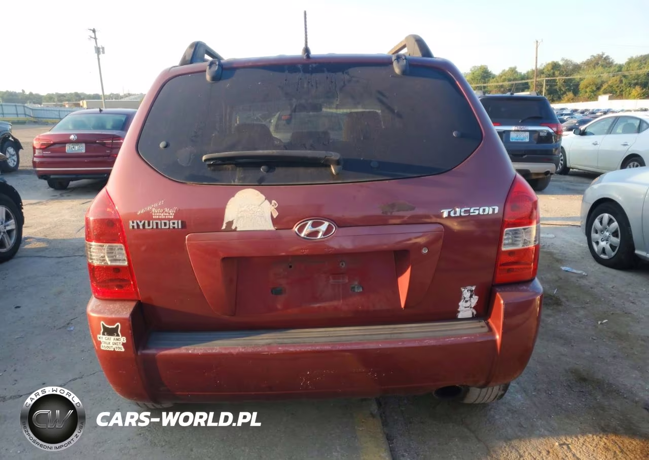 2007 Hyundai Tucson Gls VIN:KM8JM12B77U516125 - 6