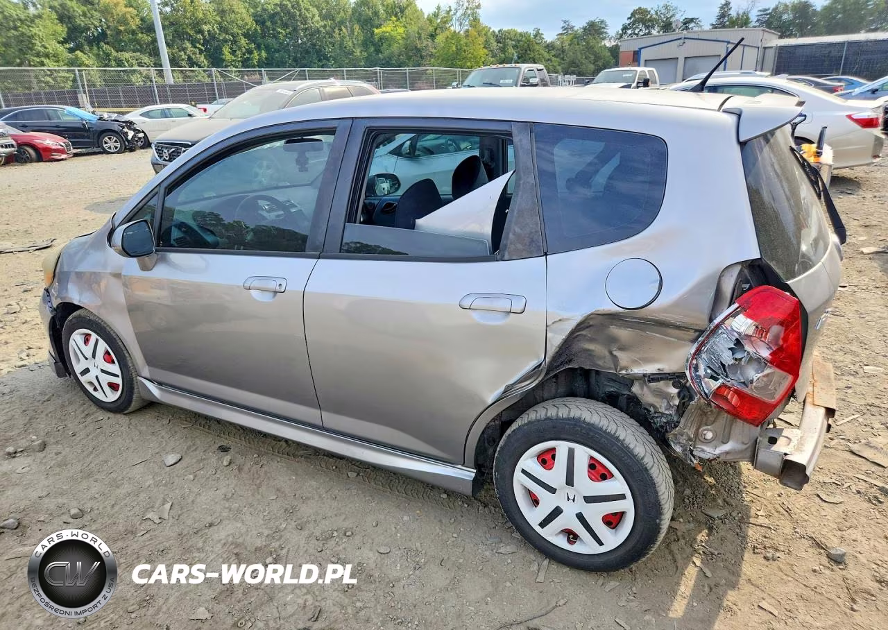 2008 Honda Fit Sport VIN:JHMGD38658S072842 - 2