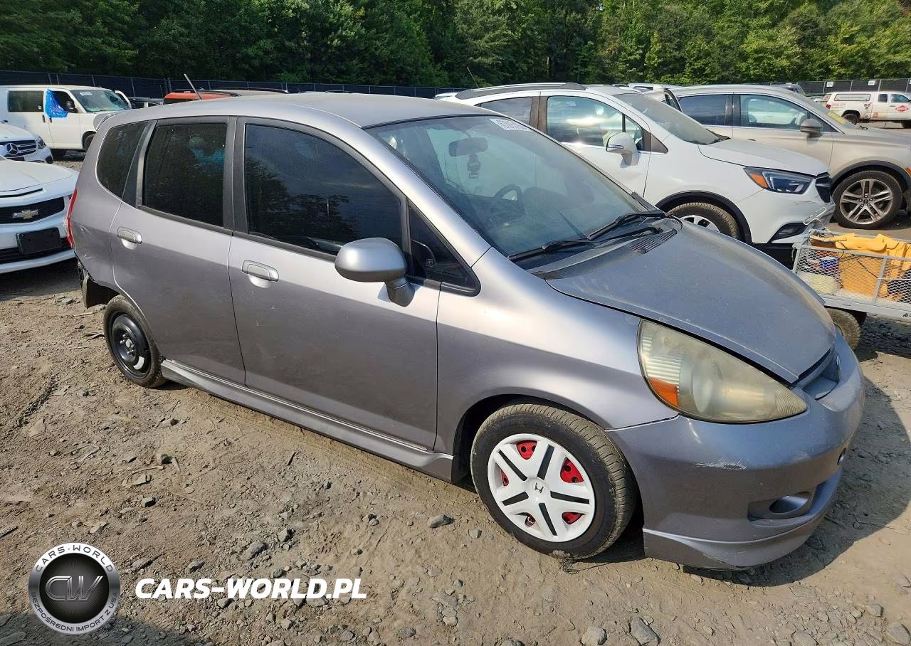 2008 Honda Fit Sport VIN:JHMGD38658S072842 - 4