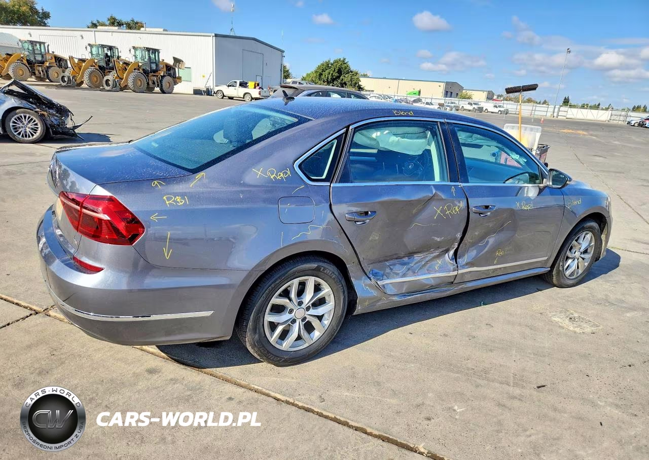 2017 Volkswagen Passat S VIN:1VWAT7A34HC023589 - 3