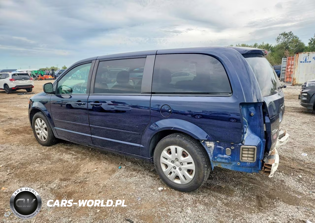 2016 Dodge Grand Caravan Se VIN:2C4RDGBG6GR196024 - 2