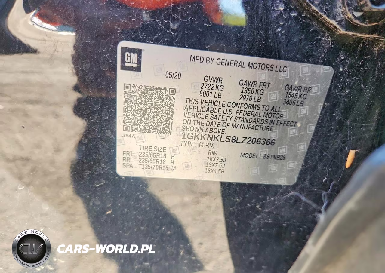 2020 GMC Acadia Sle VIN:1GKKNKLS8LZ206366 - 13