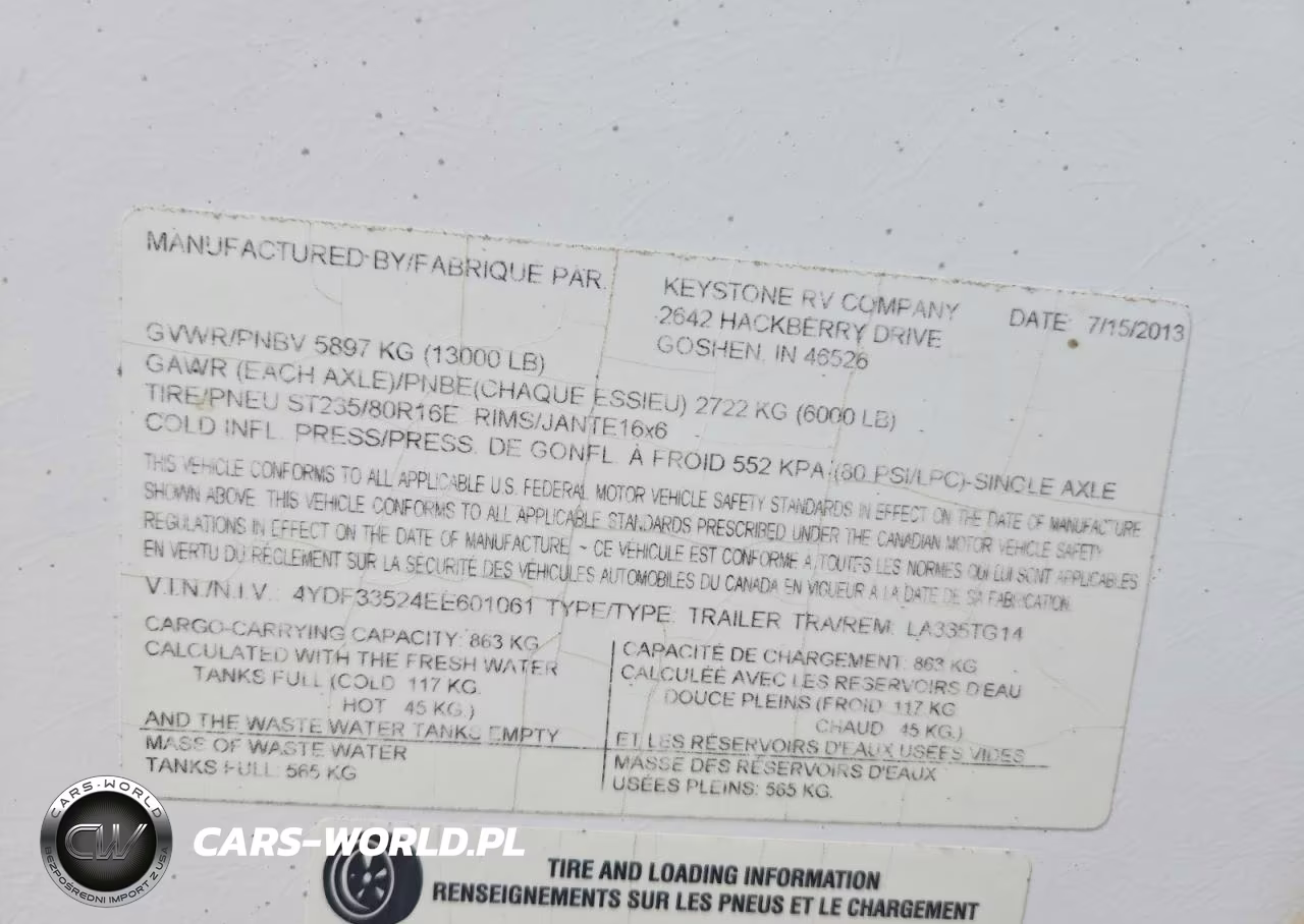 2014 Keystone Laredo Camper VIN:4YDF33524EE601061 - 10