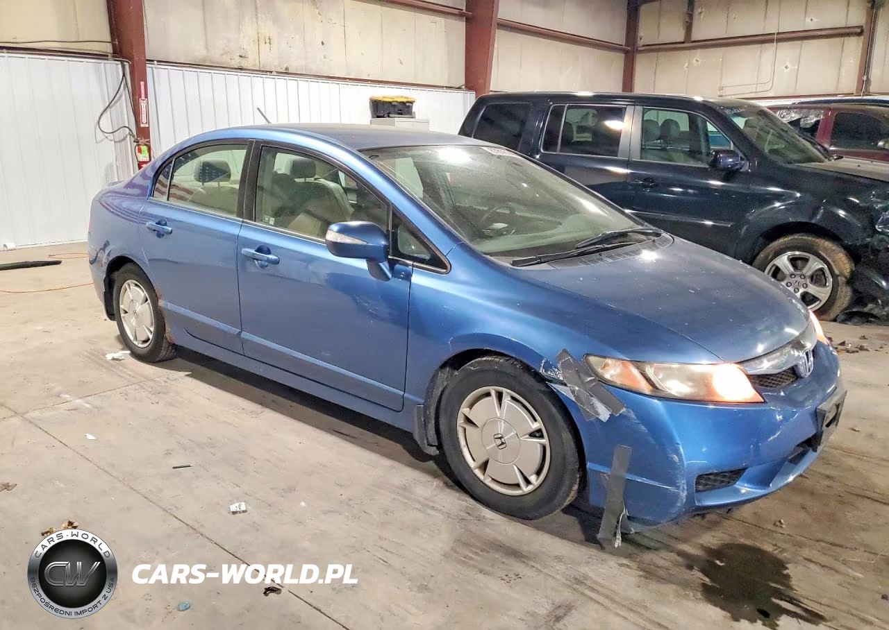 2010 Honda Civic Hybrid VIN:JHMFA3F22AS001589 - 4