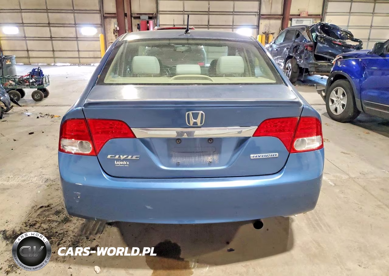 2010 Honda Civic Hybrid VIN:JHMFA3F22AS001589 - 6