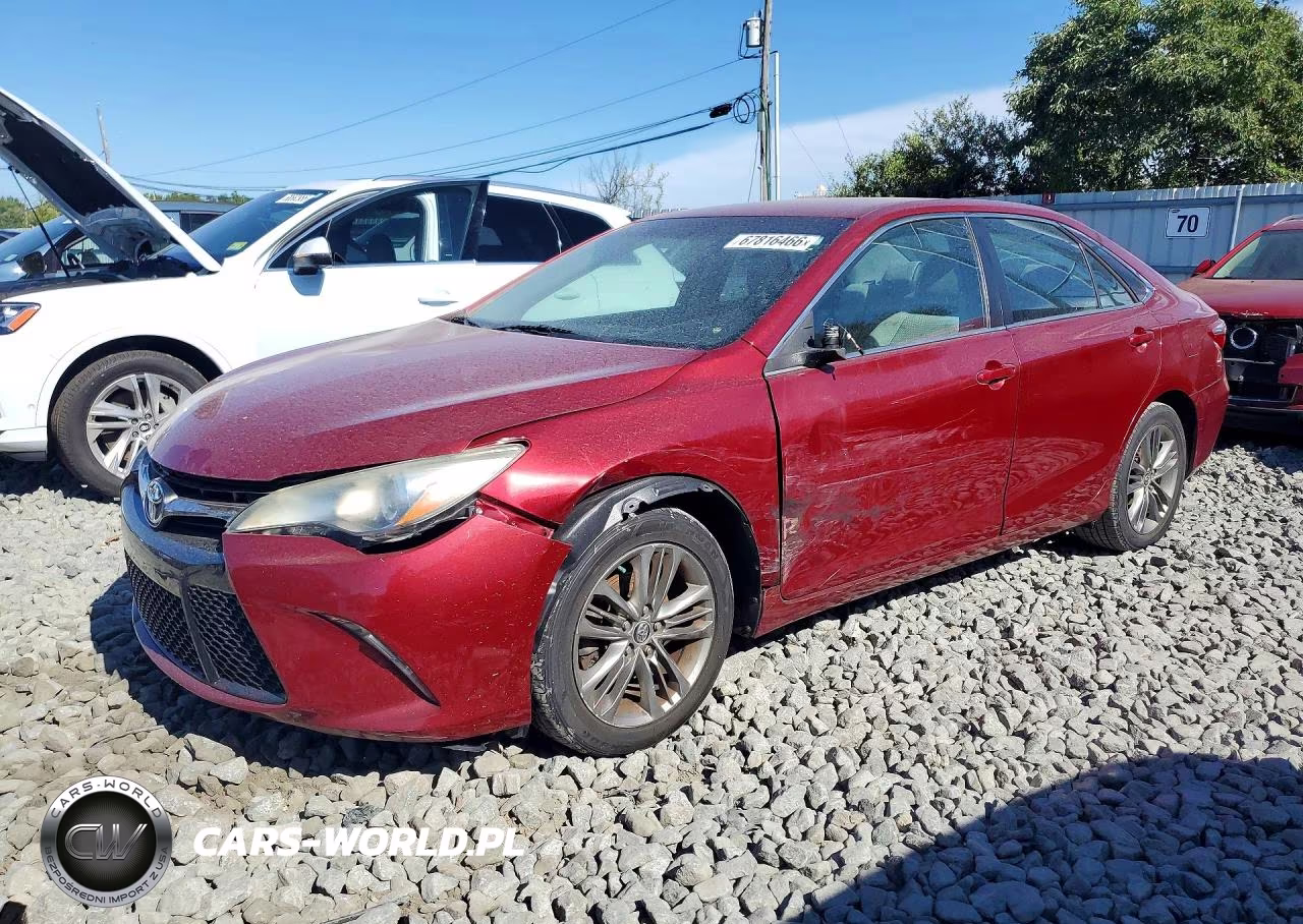 2015 Toyota Camry Se VIN:4T1BF1FK9FU876410 - 1