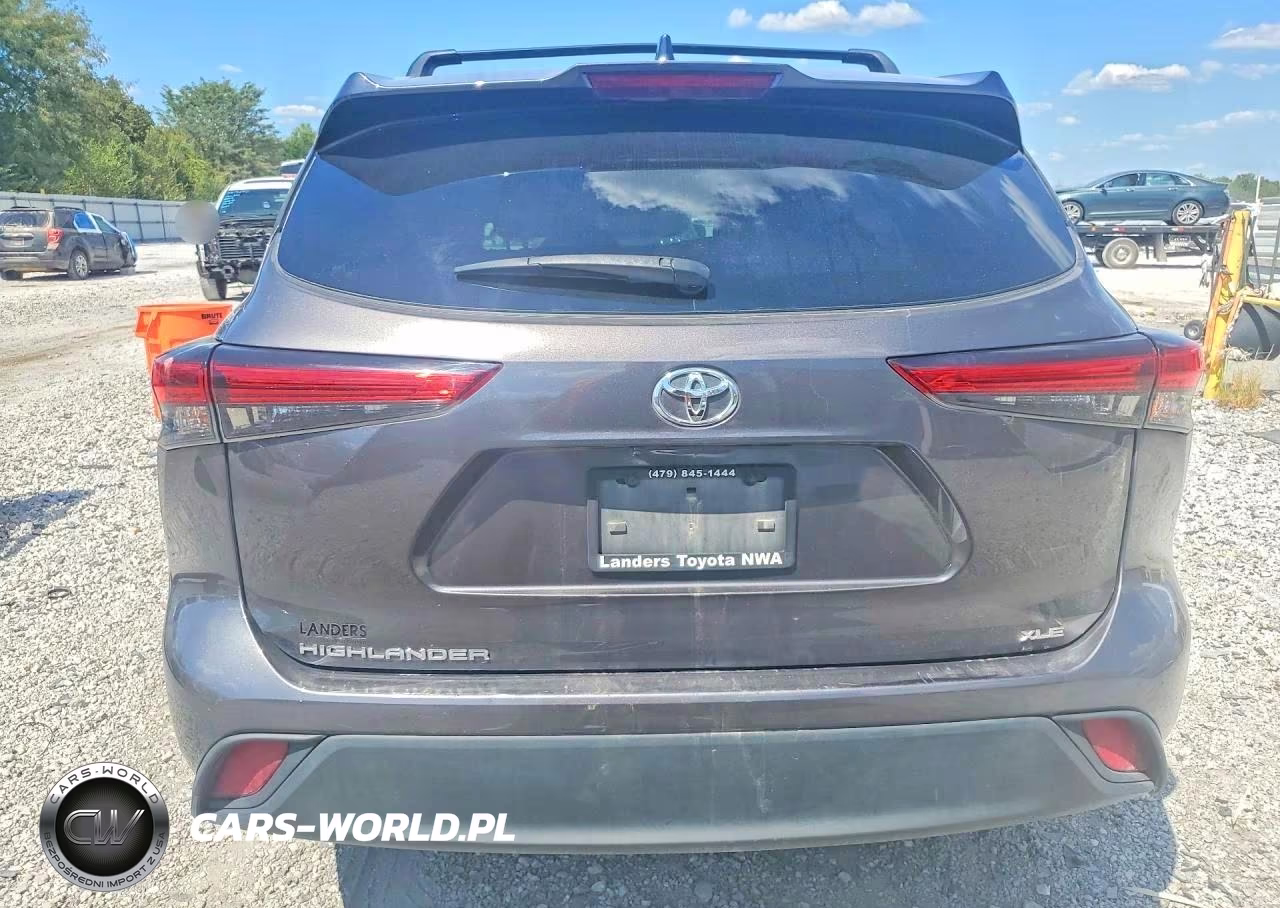 2022 Toyota Highlander Xle VIN:5TDGZRAH1NS122951 - 6