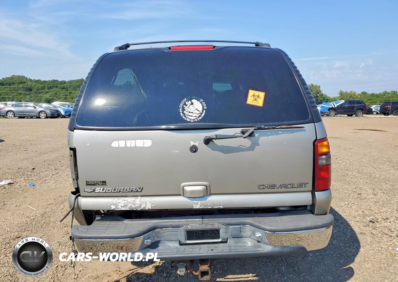 2002 Chevrolet Suburban K1500 VIN:1GNFK16Z72J111052 - 6
