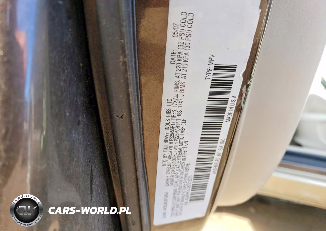 2008 Subaru Outback 2.5I VIN:4S4BP61C487313373 - 12
