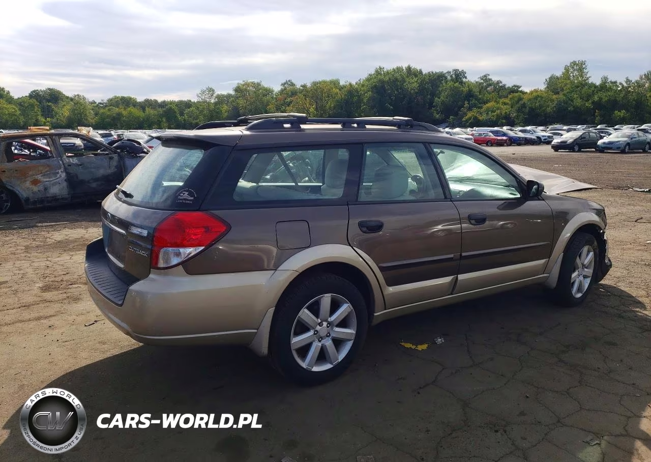 2008 Subaru Outback 2.5I VIN:4S4BP61C487313373 - 3