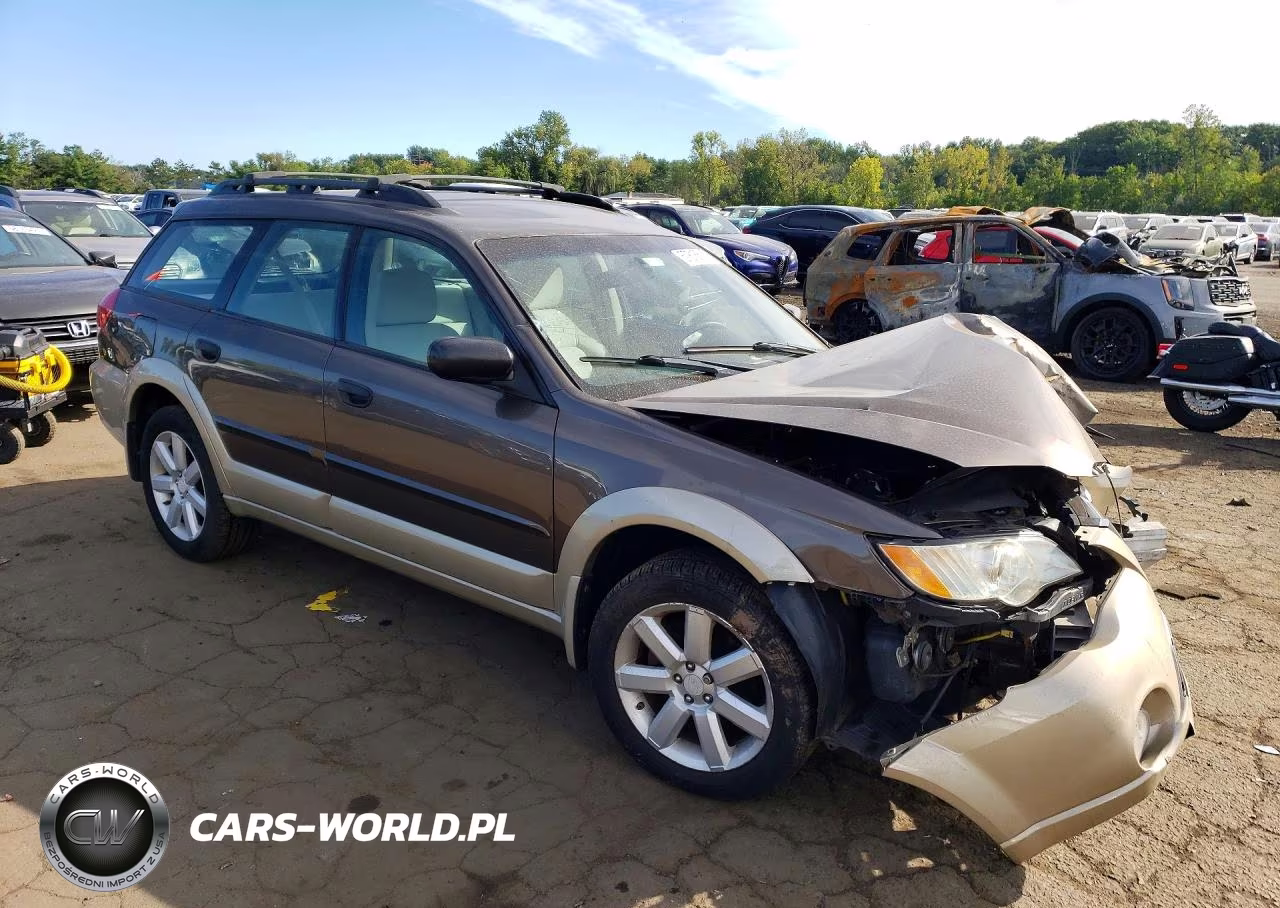 2008 Subaru Outback 2.5I VIN:4S4BP61C487313373 - 4