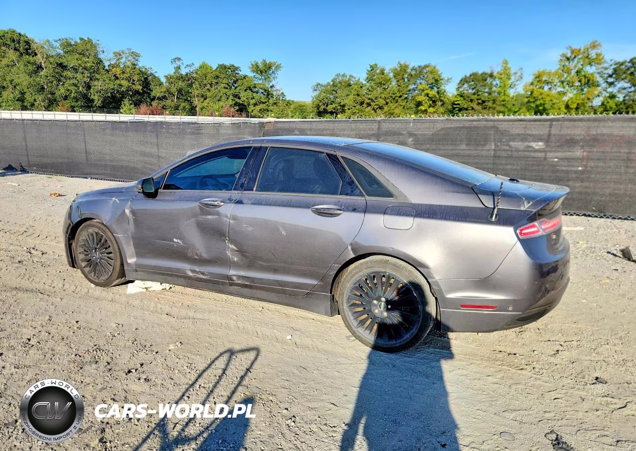 2014 Lincoln Mkz VIN:3LN6L2G98ER833873 - 2