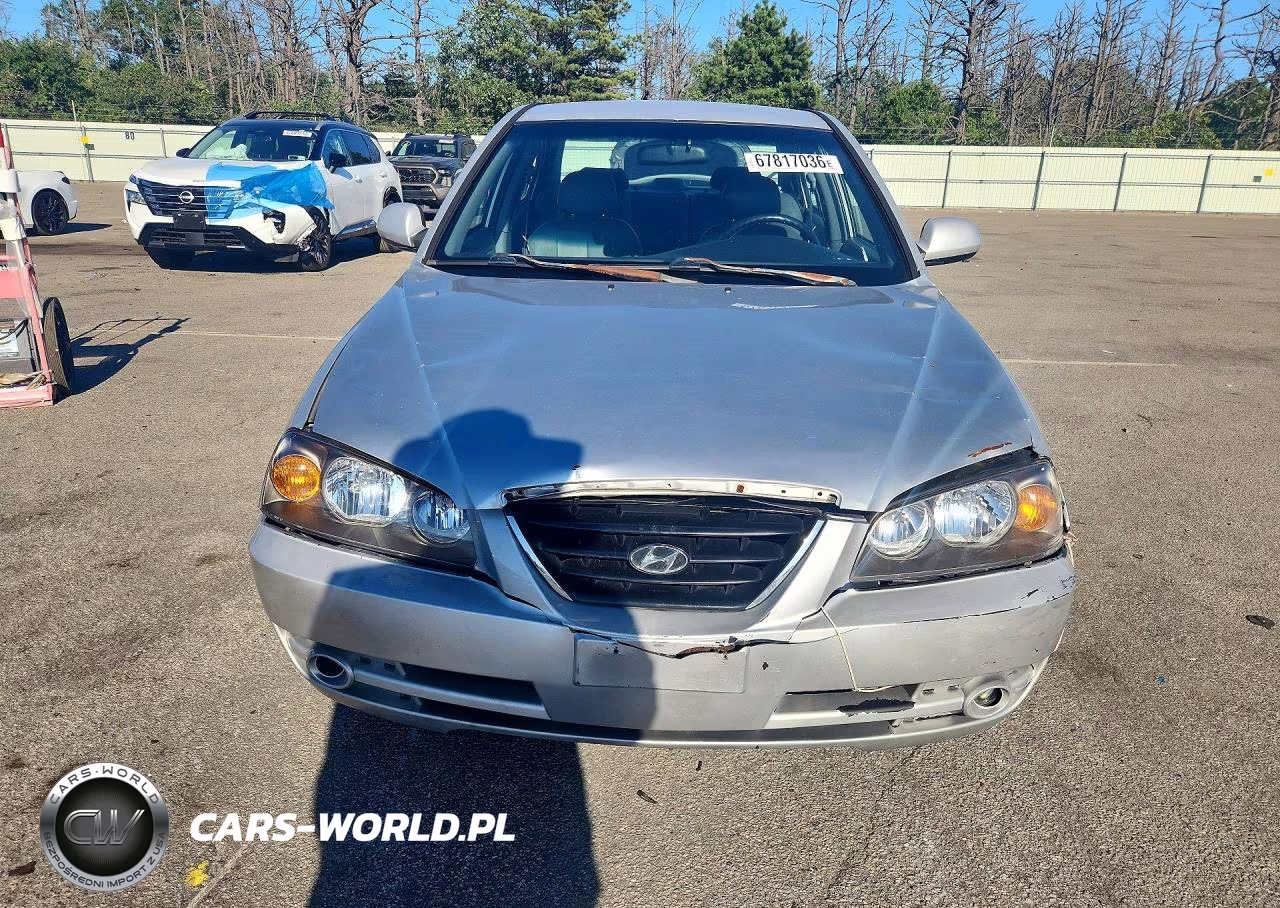 2004 Hyundai Elantra Gls VIN:KMHDN46D94U805526 - 5