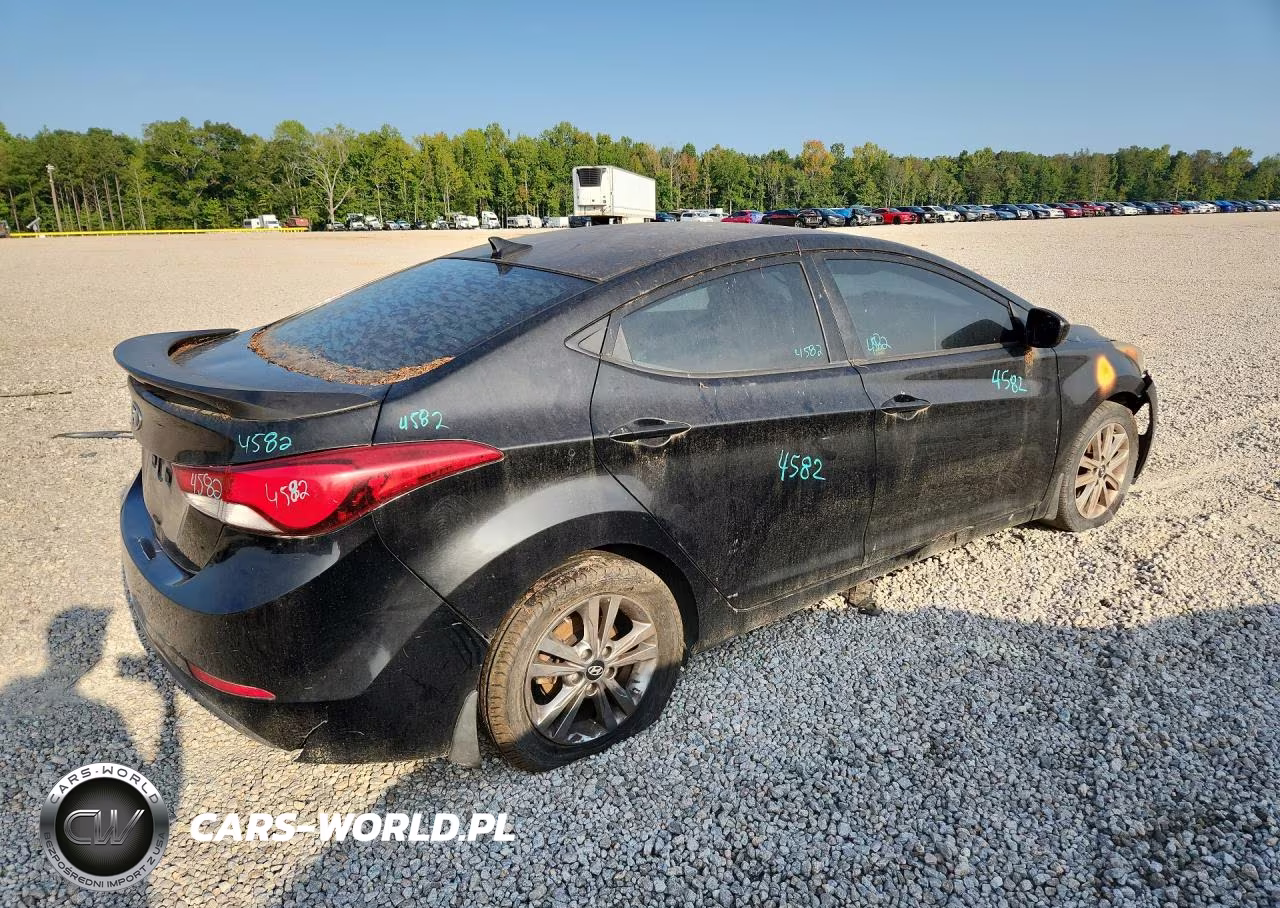 2015 Hyundai Elantra Se VIN:KMHDH4AE5FU355450 - 3