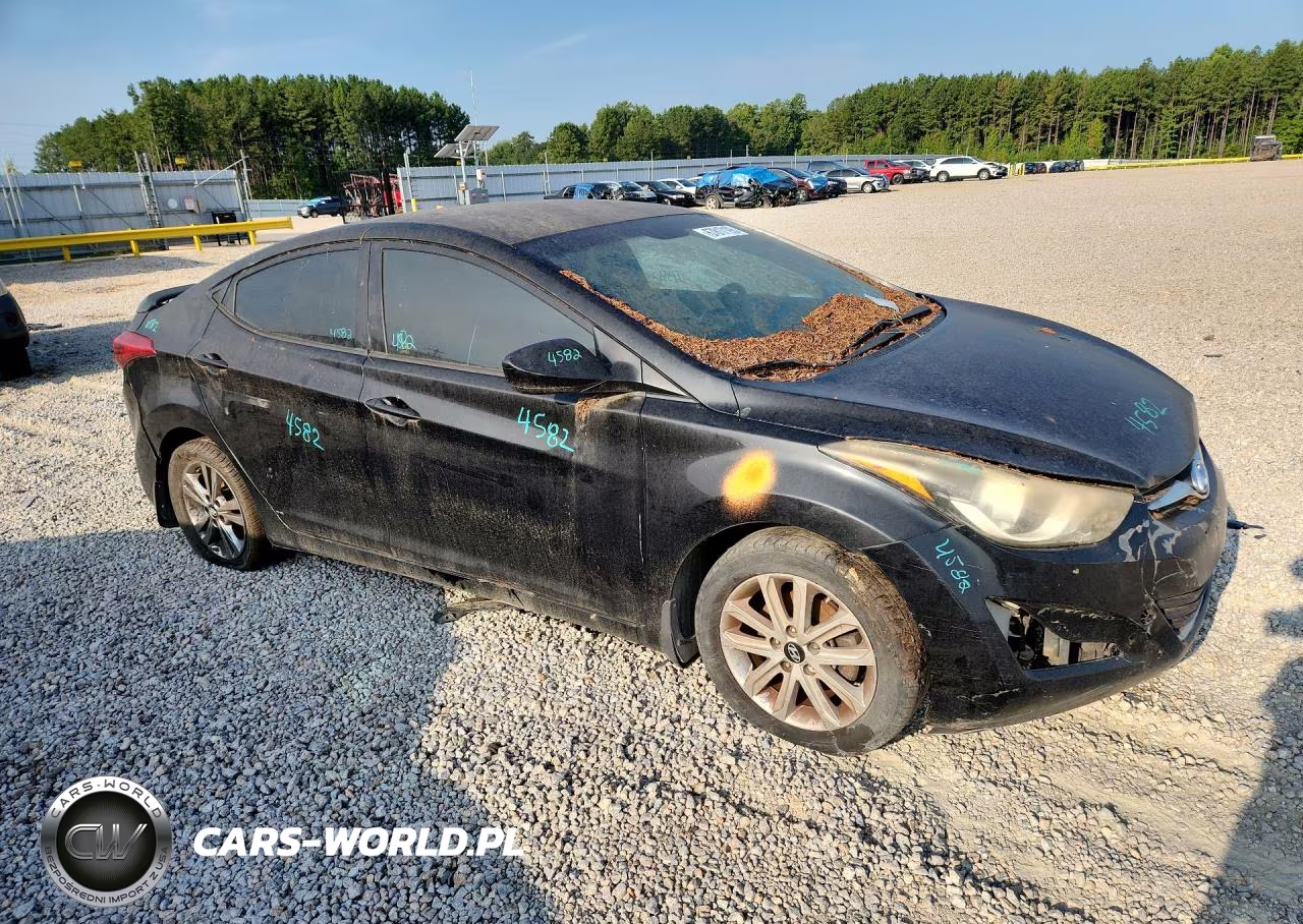 2015 Hyundai Elantra Se VIN:KMHDH4AE5FU355450 - 4