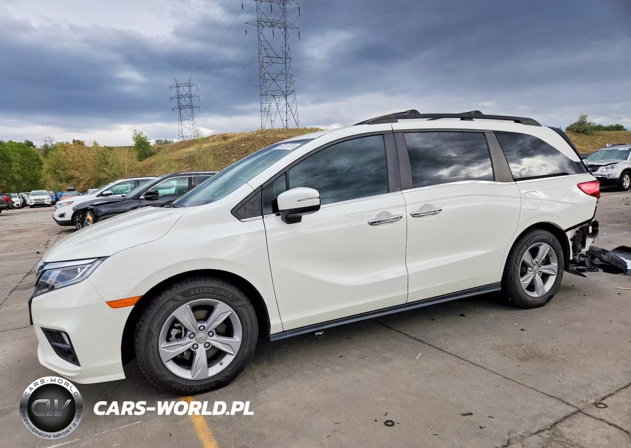 2019 Honda Odyssey Exl VIN:5FNRL6H72KB000802 - 1