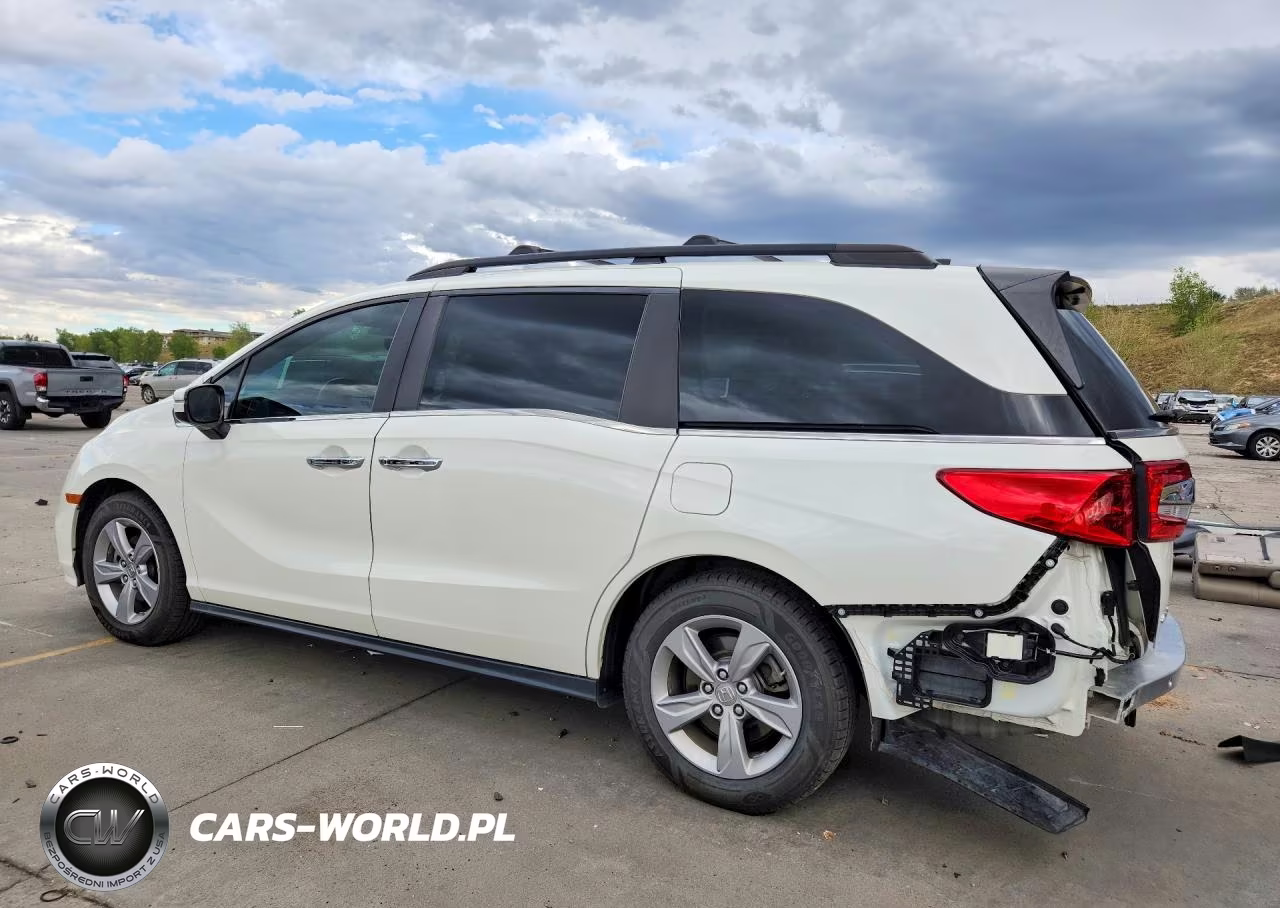 2019 Honda Odyssey Exl VIN:5FNRL6H72KB000802 - 2