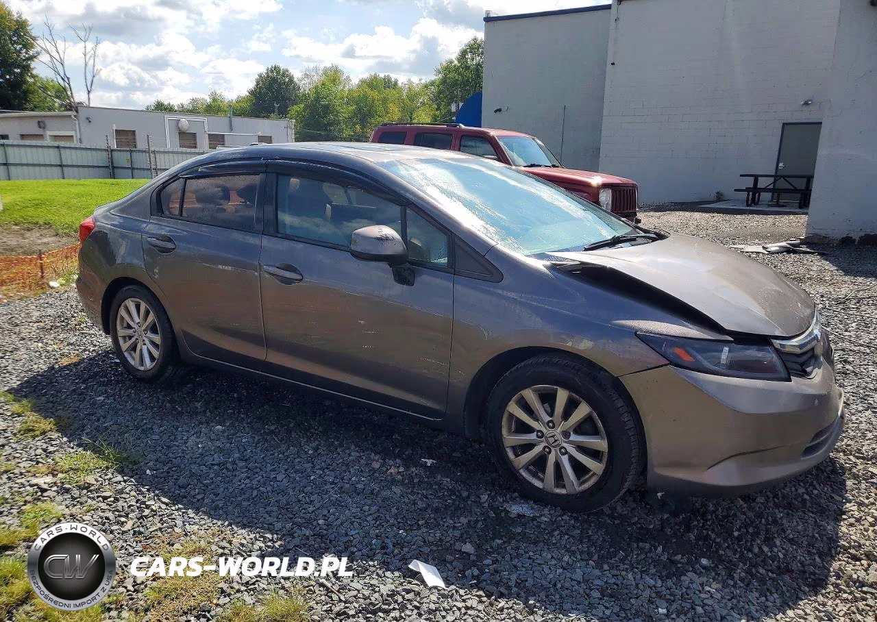 2012 Honda Civic Ex VIN:19XFB2F85CE323954 - 4