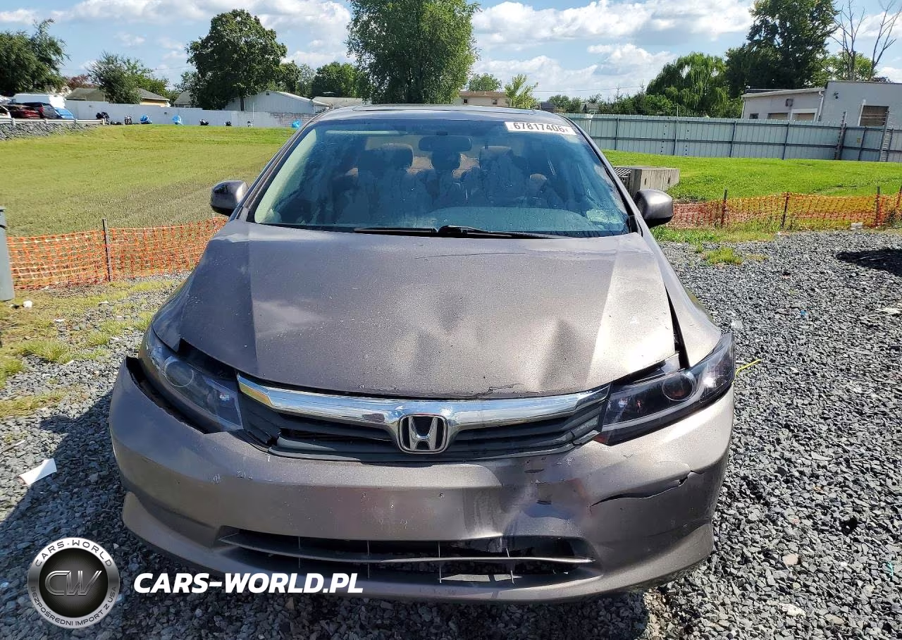 2012 Honda Civic Ex VIN:19XFB2F85CE323954 - 5