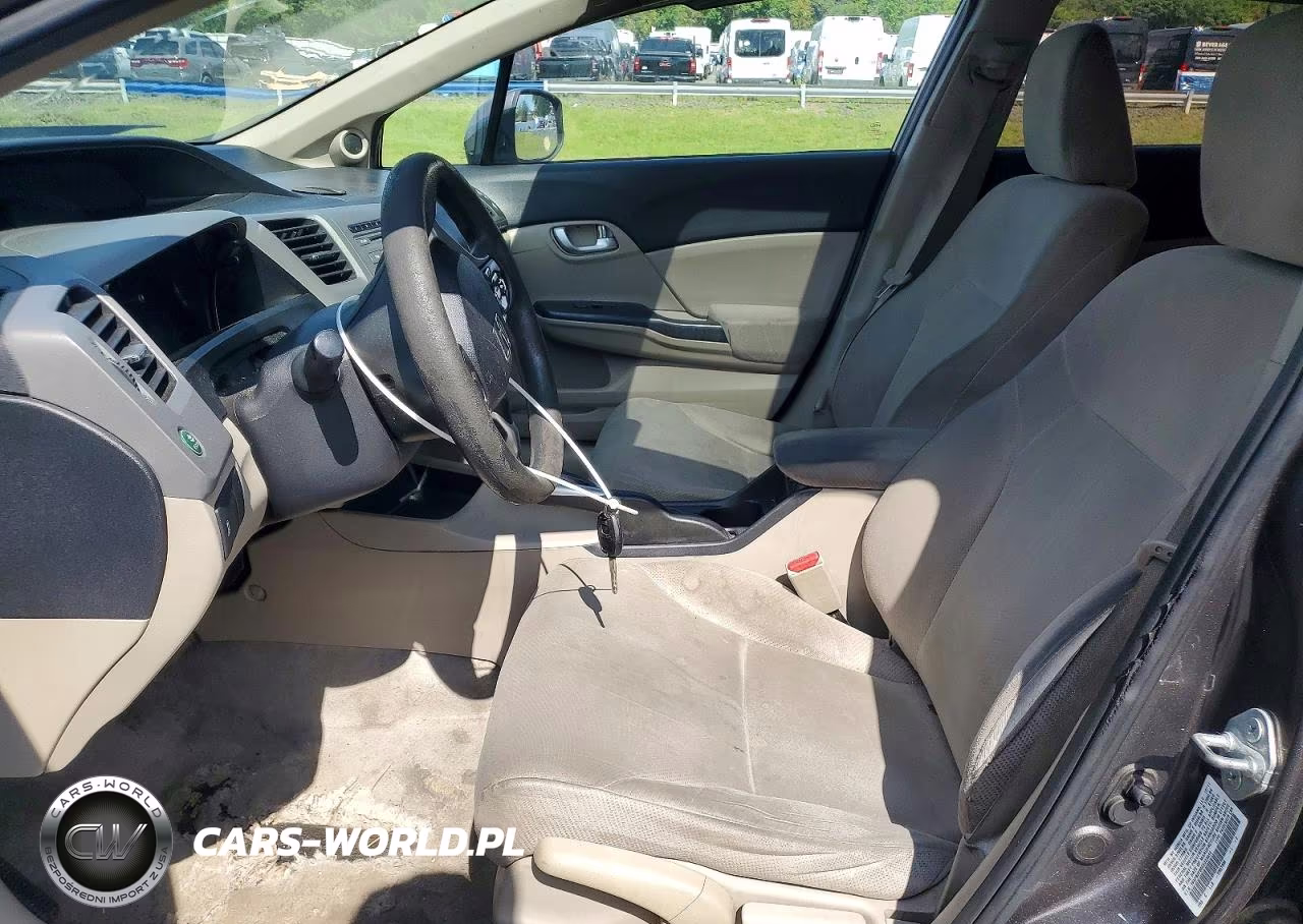 2012 Honda Civic Ex VIN:19XFB2F85CE323954 - 7